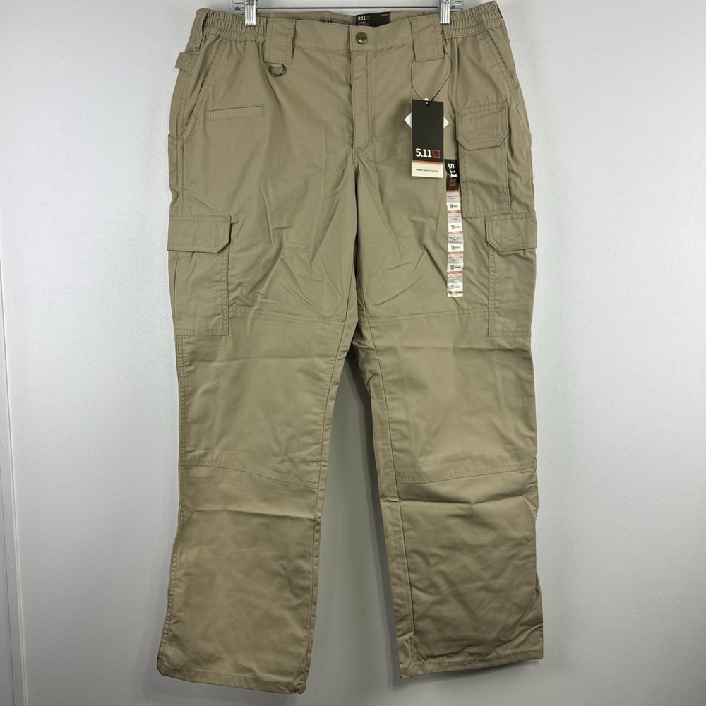 511 Tactical Pants Women 18 Reg Khaki Tan Taclite Pro Cargo Relaxed Fit Workwear